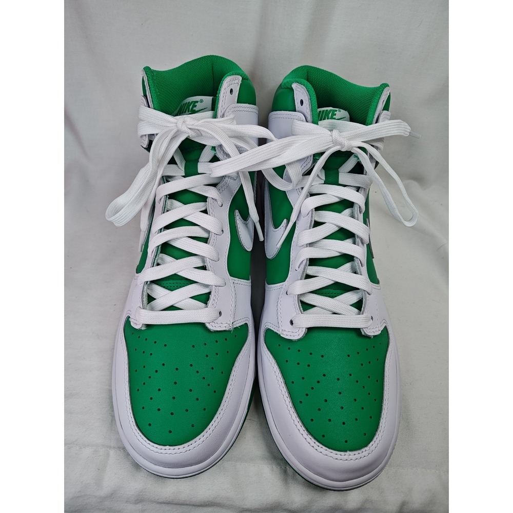 Nike Dunk High Retro BTTYS Stadium Green White Mens 10.5 DV0829-300 NIB Sneakers